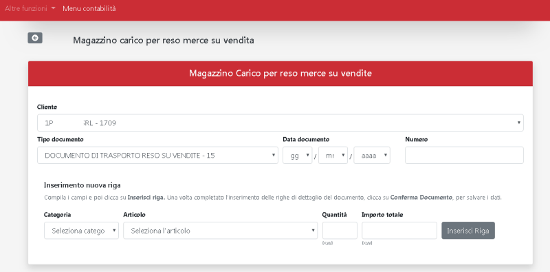 Fattura Elettronica gestita